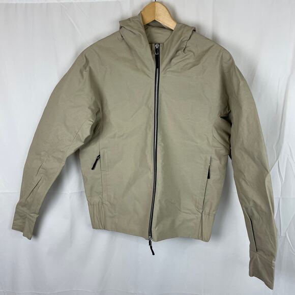 Nike ESC Every Stitch Considered Full Zip Hooded Jacket Khaki DC1075-277 Size XS - Picture 1 of 12